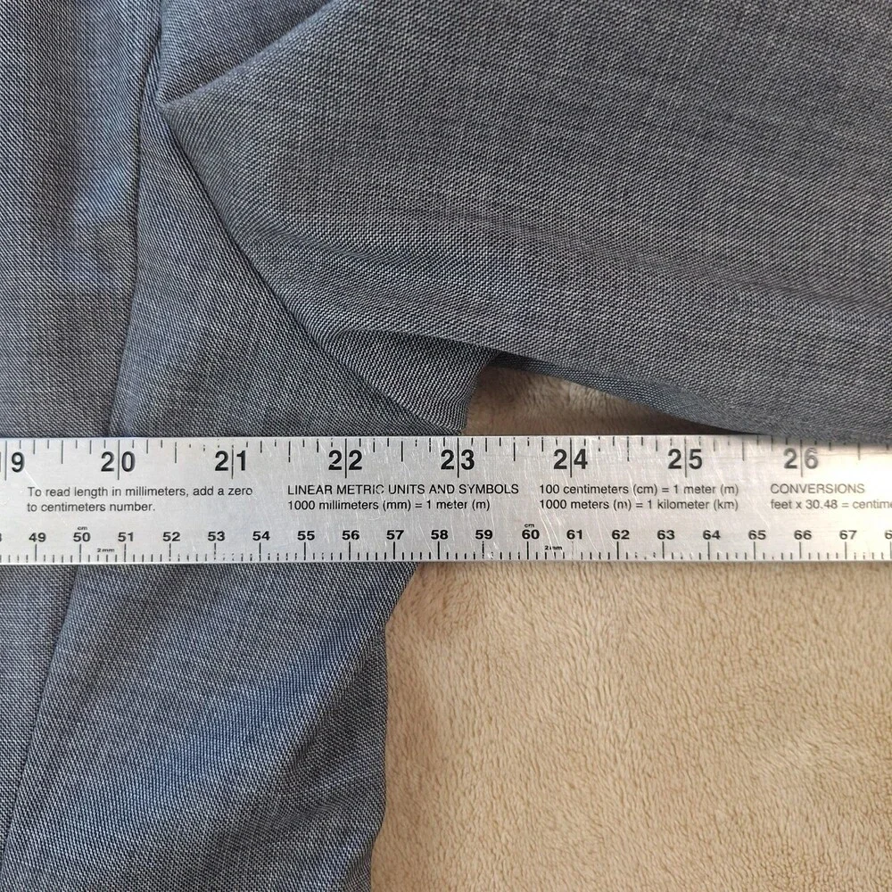 Lauren Ralph Lauren Suit Mens 44 38W Gray Wool Single Vent 2 Btn 2 Piece Formal
